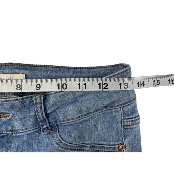 Blue Asphalt Women's Blue Denim Skinny Jeans - Picture 4 of 7